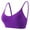 Purple, variant on Ndbuld Sports Bras for Women High Support Underwear for Women Big Chest Small And Thin No Steel Ring Gathering Comfortable Base Camisole Beautifu Adjustable Plus Size Bra Great Gifts for Less