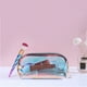 thumbnail image 5 of Bolsa de Almacenamiento Organizador Bolsas de Maquillaje Bolsa Cosmética Transparente Bolsa de Almacenamiento de Lápiz Labial Semicircular de Color Tpu Bolsa de Lavado de Cosméticos de Viaje, 5 of 6
