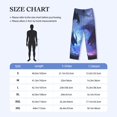 thumbnail image 4 of Honiee Red And Blue Fire Dragon for men - a sleek fusion of Straight Pajama Pants, versatile Lounge Pants, and cozy Sleepwear, all rolled into one-, 4 of 6