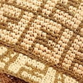 thumbnail image 3 of Fendi FF Motif Woven Metallic Gold and Natural Raffia Crochet Bucket Hat, 3 of 5