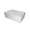 White, variant on Farmhaus Fireclay Quatro Alcove Reversible Sink with a Fluted Front Apron and Decorative 2 1/2" Lip on One Side and 2" Lip on the Opposite Side