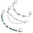 thumbnail image 4 of 3Pcs Metal Pearl Shoe Decoration Charms for Girls Dark Punk Style for Wedding, 4 of 8