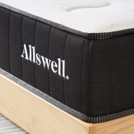 THE ALLSWELL 10″ HYBRID MATTRESS IN A BOX WITH GEL MEMORY FOAM, ADULT, QUEEN