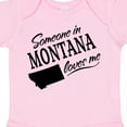 thumbnail image 4 of Inktastic Someone in Montana Loves Me Boys or Girls Baby Bodysuit, 4 of 5