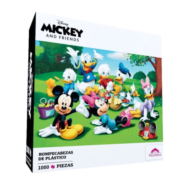 Picnic Con Mickey Rompecabezas 1000 Pz de Plástico PieceRelax