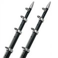 thumbnail image 2 of TACO Marine OT-0552BKA186 Aluminum Tele-Outrigger Pole - 1-1/2" x 18', Black/Silver, 2 of 2