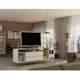 thumbnail image 2 of Rockefeller 62.99 TV Stand with Metal Legs and 2 Drawers, 2 of 3