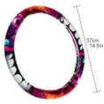 thumbnail image 4 of Graffiti 14.5 Inch Printing PVC Leather Auto Accessories Steering Wheel Covers Car Wheel Cover Steering Wheel Cover, 4 of 6