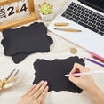 thumbnail image 3 of 50Pcs DIY Paper Blank Greeting Cards Rectangle Black 175~180x125~127x0.2mm, 3 of 5