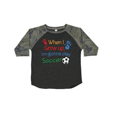 

Inktastic Future Soccer Player Childs Gift Toddler Boy or Toddler Girl T-Shirt
