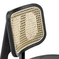 thumbnail image 3 of Modway Habitat Wood Dining Side Chair in Black, 3 of 12