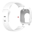 thumbnail image 1 of Silicone Strap For Redmi Watch 5 Active Smart Watch Band + Protective Case Shell White Bundle Redmi Watch 5 Active, 1 of 6