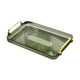 thumbnail image 5 of Bandeja para servir con asas Macarena verde rectangular 37 cm x 22 cm x 6 cm, 5 of 8
