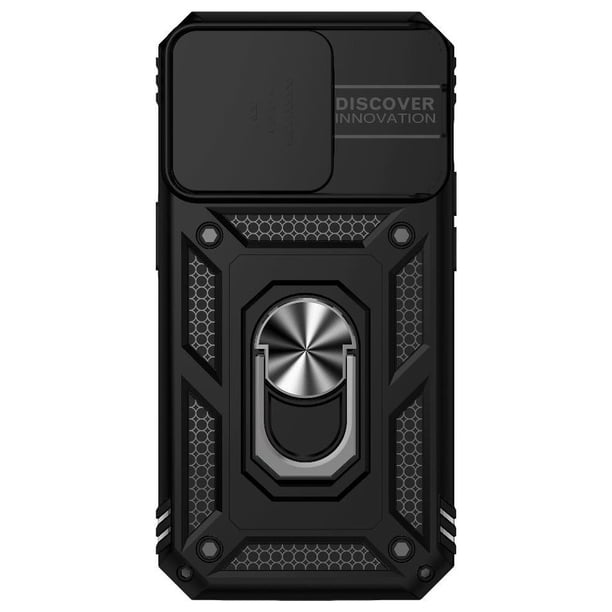 Estuche GANGXUN para iPhone 14 Pro, soporte giratorio 360°, estilo mecánico y magnético