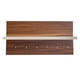 thumbnail image 3 of Portallaves De Pared Perchero Organizador Moderno Decoración Color Nogal, 3 of 5