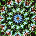 thumbnail image 4 of RADIANCE Goods Tiffany-Style Victorian Stained Glass Window Panel 26" Width, 4 of 8