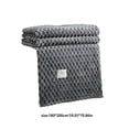 thumbnail image 3 of Clearance Tyidzon Cooling Blanket - 70.86x78.74 Inch Lightweight Breathable Summer Blanket for Hot Sleepers Luxury Throws for Bed, Couch and Sofa Blankets Gray, 3 of 8