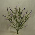 thumbnail image 1 of 1 Pc, 25 Inch Artificial Heather Bush w/8 Main Stems Great For Adding Color To Arrangements & Décor - Purple, 1 of 5