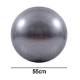 thumbnail image 2 of Silla de pelota de yoga con bomba rápida, pelota de fitness de estabilidad para entrenamiento y fisioterapia MFZFUKR CPB-DE-SSW672-4, 2 of 5
