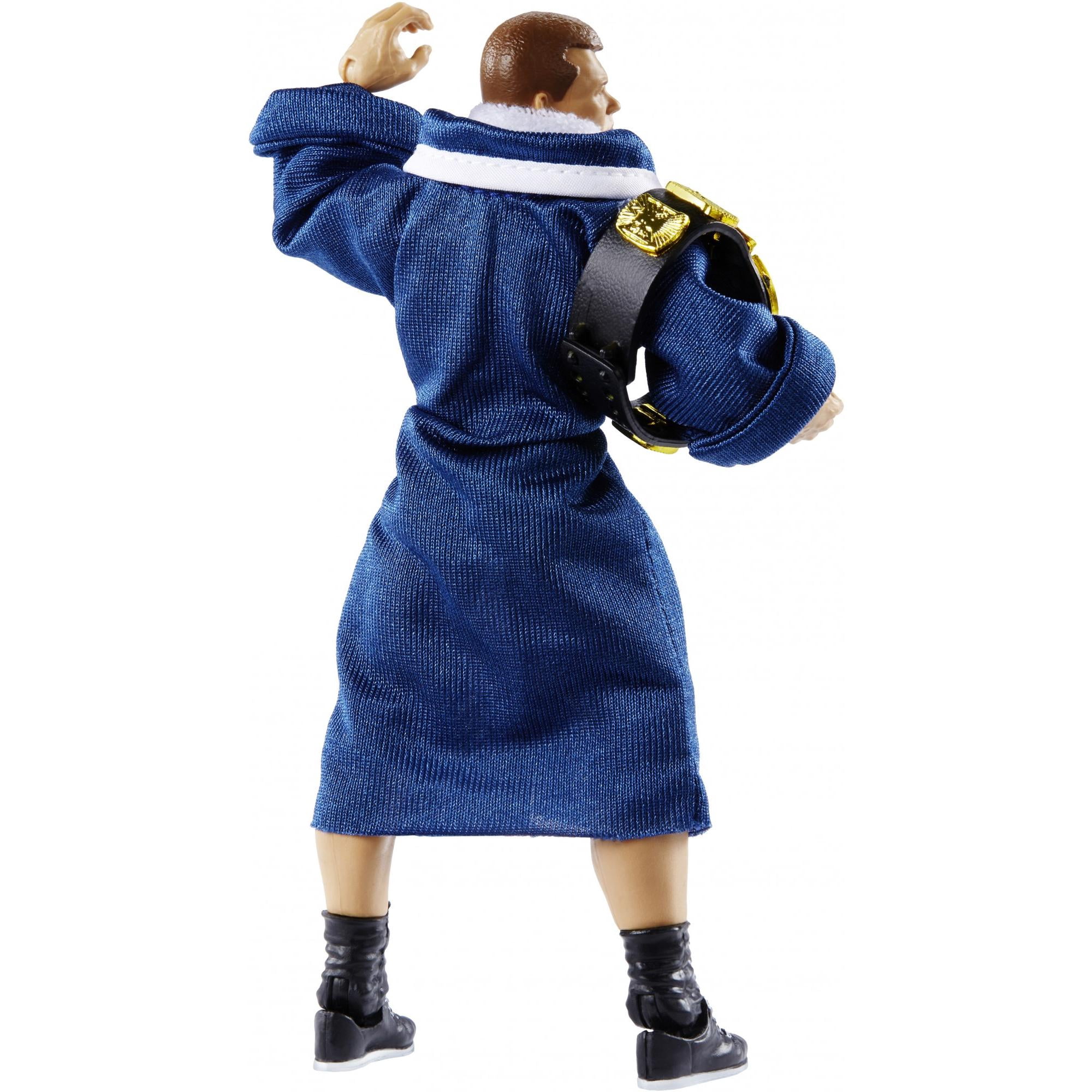 WWE Elite Collection Deluxe Action Figure with Realistic Facial Detailing, Iconic Ring Gear & Accessories