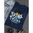 thumbnail image 3 of Big Stars Forever Young Shaped T-Shirt Women -Image by Shutterstock, Female Large, 3 of 4