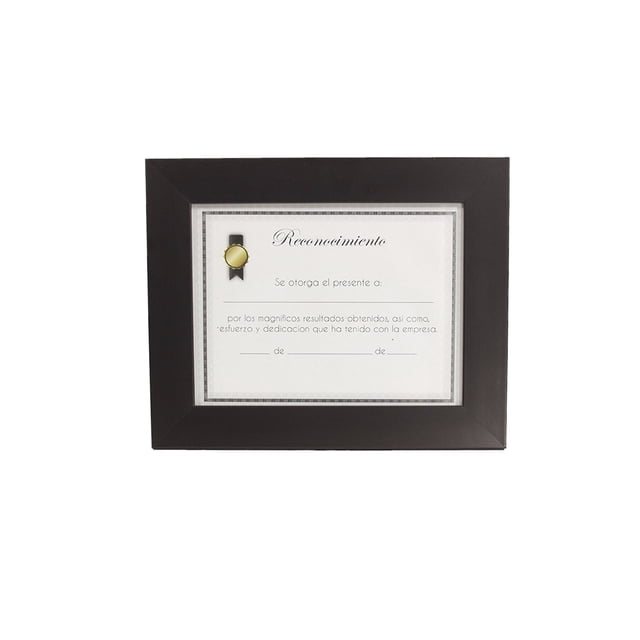 Marco Elegante Tamaño Carta Para Diplomas Reconocimientos Decor Home Porta Diploma