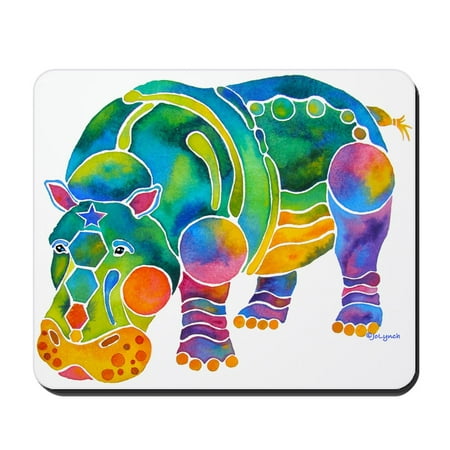 CafePress - Best HIPPO In Many Colors - Non-slip Rubber Mousepad, Gaming Mouse (Best Tabletop Gaming Mats)