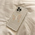 thumbnail image 6 of Compatible with iPhone 13 Pro Max Case Thin for Women Girls,Soft Flexible TPU Clear Flower Butterfly Case Slim Anti-Scratch Shockproof Cute Floral Butterfly Case Cover for iPhone 13 Pro Max, 6 of 15