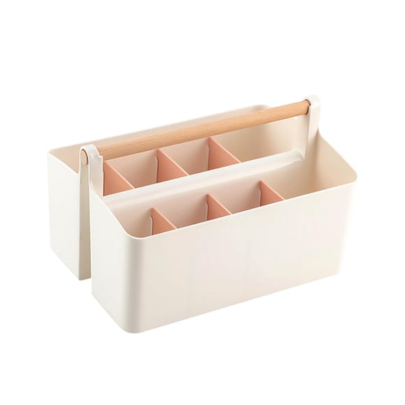 Portalápices organizador de escritorio, soporte para brochas de maquillaje, caja de almacenamiento de papelería, caja de almacenamiento de brochas Rosado Sunnimix Titular de almacenamiento de pluma