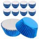 thumbnail image 1 of QUMIIRITY 100Ud Liners Para Cupcakes De Aluminio Azul Para Hornear Muffins Y Decorar Fiestas, 1 of 6
