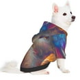 thumbnail image 2 of Honeii Rainbow Lamb Breakfast Print Small Dog Hoodies Pet Hooded Sweatshirts Fall Winter Puppy Cat Sweaters Warm Clothes for Small Dogs Outfits Costume-XX-Large, 2 of 7