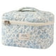thumbnail image 1 of Bolsa de maquillaje grande, linda bolsa de cosméticos para mujeres y niñas, bolsa de aseo estética coqueta floral, bolsa organizadora de maquillaje de viaje (BDLH), 1 of 5