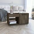 thumbnail image 2 of Boahaus Andria Coffee Table (Dark Walnut), 2 of 5