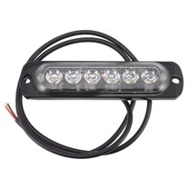 GOOHOCHY Truck Strobe Lights Led Strobe Light Aluminum Alloy 1Set 11x2.8cm 4.32X1.10X1.10in