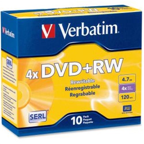 DataLife Plus Branded DVD+RW Disc (Pack of 10) - image 1 of 2