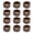 Coffee 12pcs, variant on Ruanlalo Wood Napkin Rings Rustic Napkin Holders Reusable Napkin Rings for Dinner Party Wedding Christmas Home Farmhouse Decor