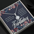 thumbnail image 4 of Happy Birthday Message Card Eternal Hope Necklace, 4 of 20