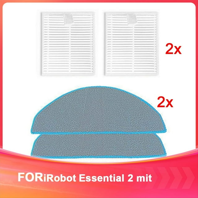 Accesorios para Aspiradoras para Essential 2 Mit Filter Rag Reemplazo de Consumibles para Aspiradoras