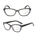 thumbnail image 2 of 3 Pack Cat Eye Multifocus Readers Progressive Blue Blocking Reading Glasses, 2 of 2