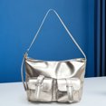 thumbnail image 1 of Bolso Cruzado Cuerpo para Mujeres PU Cuero Con Múltiples Bolsas Correa Ajustable Hobo Viajar, 1 of 9