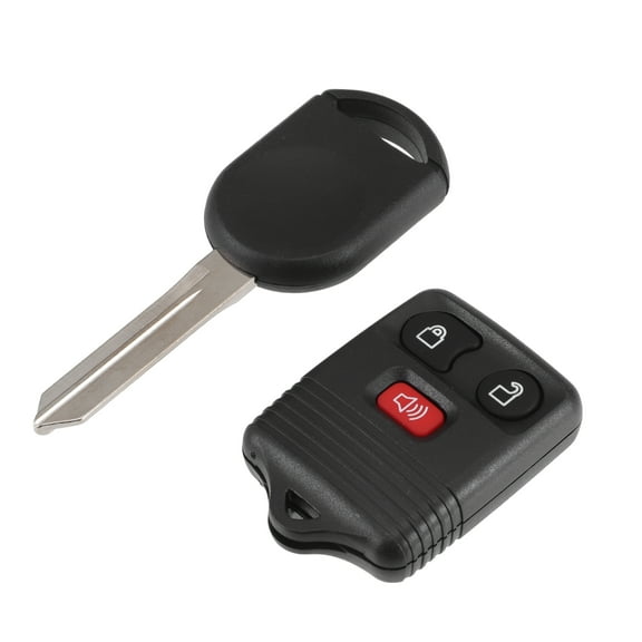 Unique Bargains 1PC 315MHz Keyless Entry Remote Ignition Transponder Key Fob Set 3 Buttons for Ford F-150 F-250 F-350