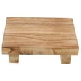 thumbnail image 3 of unbranded Decorative Stool Wood Khaki Rustic Hold Small Decorations 1Set, 3 of 8