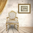 thumbnail image 3 of Visscher, Nicolas 24x17 Gold Ornate Wood Framed with Double Matting Museum Art Print Titled - World Map of lands and waterways, 3 of 4