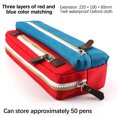 thumbnail image 4 of Large Pencil Pouch, Pencil Case, Office Organizer for Teens Adults,, 4 of 5