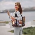 thumbnail image 5 of Kowoue Bluey Pattern Hand Travel Bag, Waterproof Weekender Bag Carry On Tote Bags , Sport Gym Bag for Men, Hospital Bag for Labor and Delivery, 5 of 7