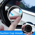 thumbnail image 4 of JilgTeok Suction Cup Car Blind Spot Mirror, 2024 New Upgrade Blind Spot Mirror, 360° Wide Angle Side Rear View Mirror, Reversing Auxiliary Blind Spot Mirrors for Cars SUV and Trucks(2pcs), 4 of 5