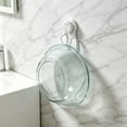 thumbnail image 4 of Aufmer Rotatable Suction Type Basin Holder Wall Attached Wash Basin Hook Multi Function Restroom Storage Frame space saving hanging rack for washroom daily basin storage sorting(2 Pcs), 4 of 6