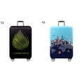 thumbnail image 7 of harmtty Flower Print Elastic Dust Proof Travel Suitcase Luggage Protective Cover Case,M 1, 7 of 7