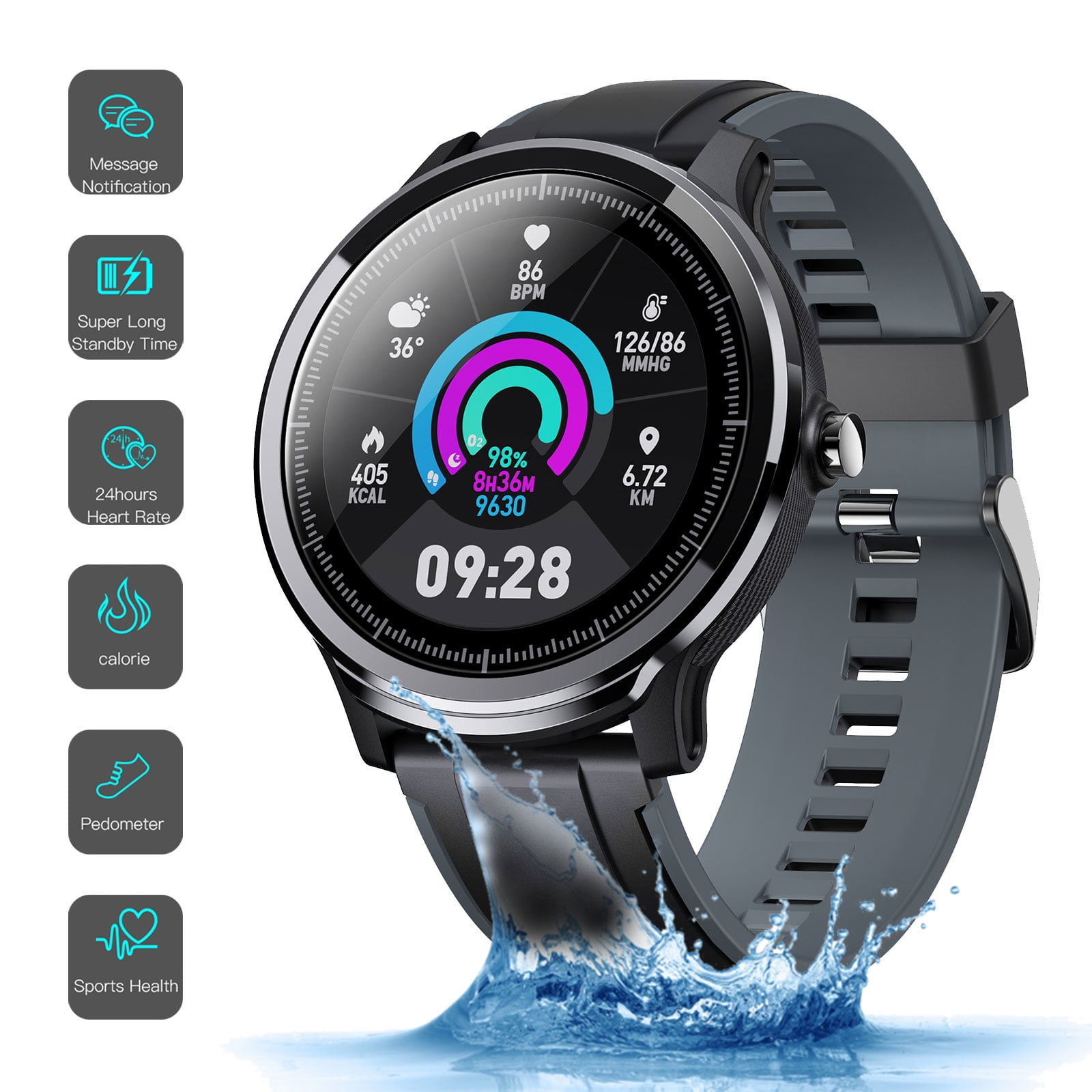 fitness watch with phone notifications