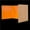 Orange, variant on Office, School, Home, College Presentation 18 x 48 1 Ply Black Project Board Bulk Pack of 24